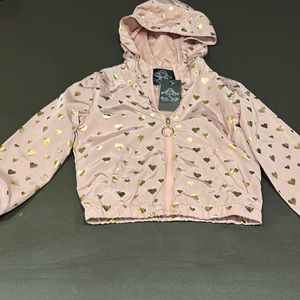 Brand new little girl wind breaker jacket